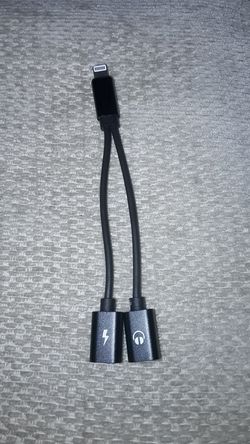 iPhone Headphone and Charger Adapter