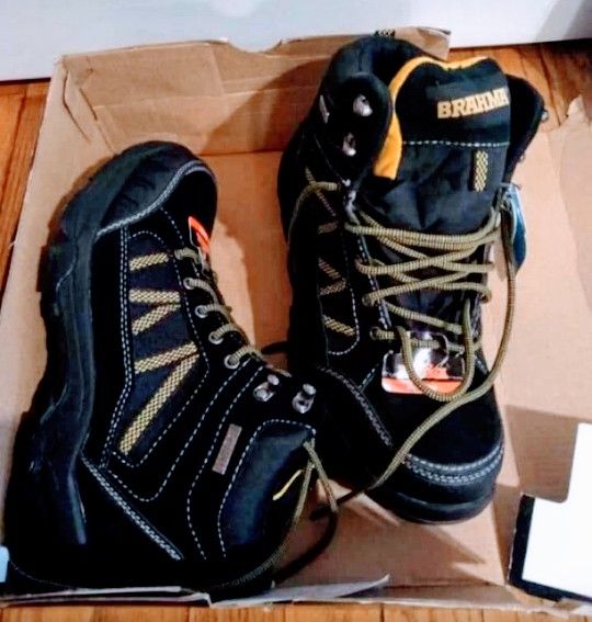 Hiker Boot Steel Toe size 7.5 New