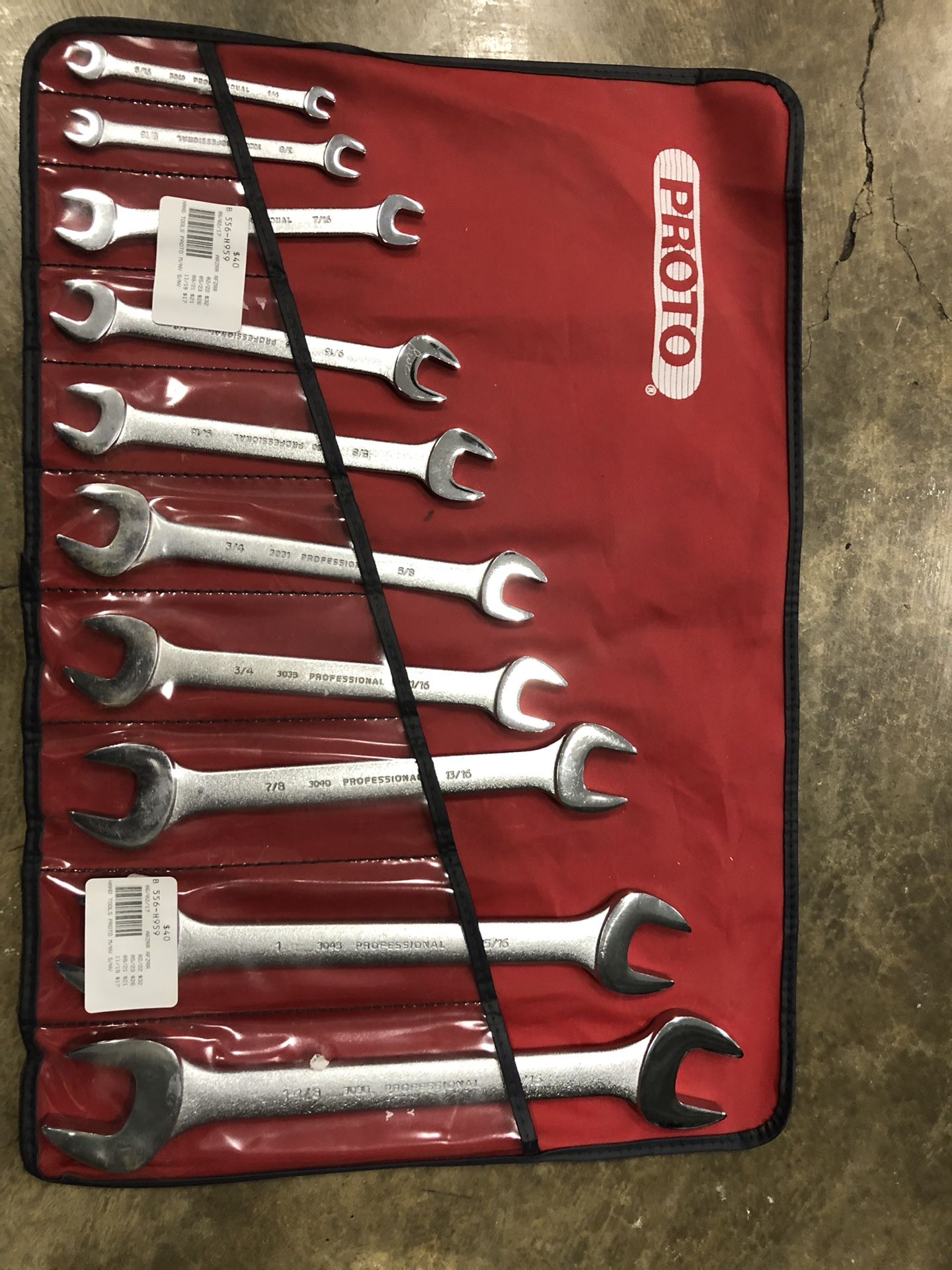 Proto 10pc Combo wrench set