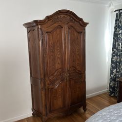 6 pc Unique Furniture from Winston Salem North Carolina Bedroom Set Master Woodworkers 1854