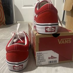 Red Vans Shoes 