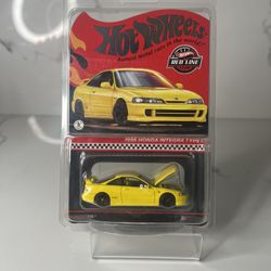 2024 HOT WHEELS RLC EXCLUSIVE 1995 HONDA INTEGRA TYPE R YELLOW