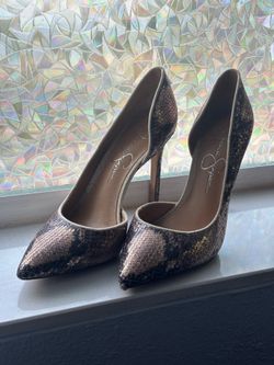 Aldo heels and Jessica Simpson