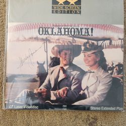 SHIRLEY JONES Autographed OKLAHOMA Laserdisc 