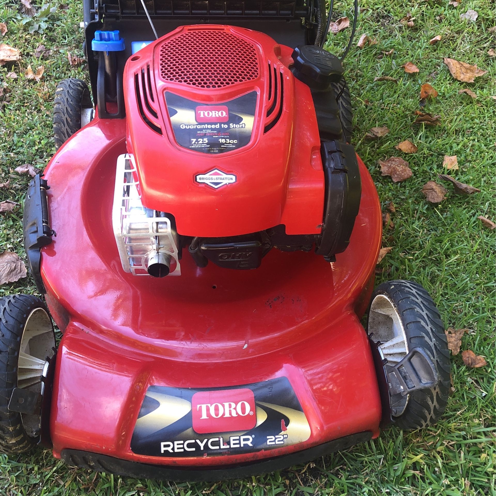 Toro Recycler Electric Start Self Propelled  Mower