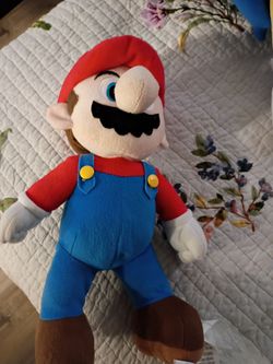 Large super Mario plush
