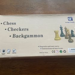 Chess/Checkers/Backgammon