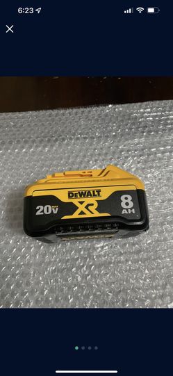 Dewalt Xr20 Volt Max 8 Ahp-hour Lithium  Power Tool Baterry.