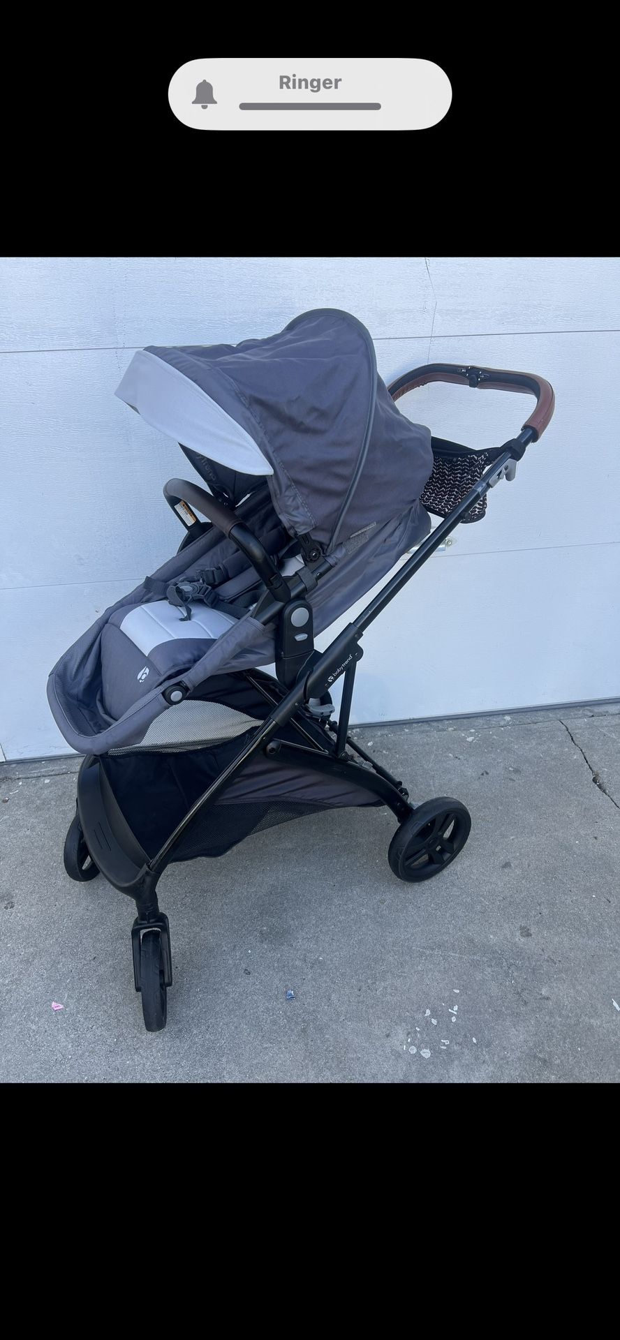 BABY TREND BABY STROLLER REVELSIBLE 