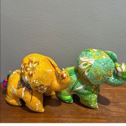 Handmade Elephants from Thailand
