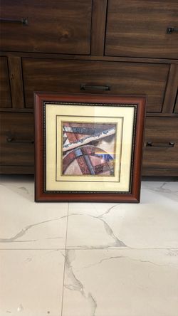 Framed Abstract Art Print