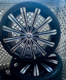 Rims 22 good tires