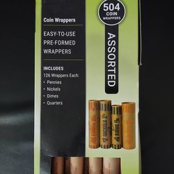 Assorted Coin Wrappers
