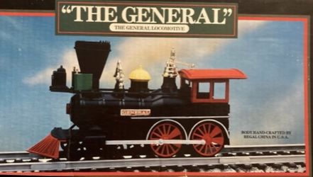 Vintage Jim Beam “The General” Locomotive Porcelain Decanter