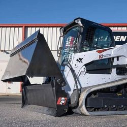 Skid Steer Bobcat 4 in 1 bucket Multi Purpose Dozer Blade/Bucket