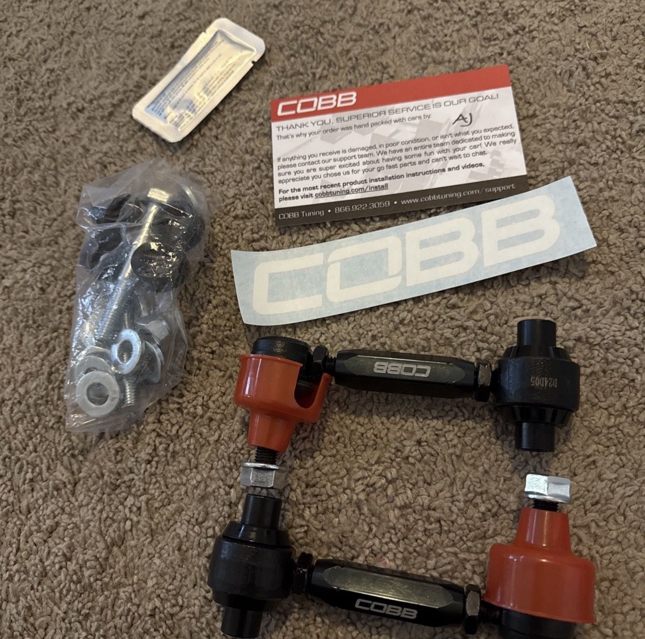 22 WRX Cobb Rear Adjustable End Links