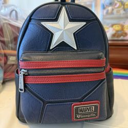 Rare Heart Logo Captain America Cosplay Loungefly 