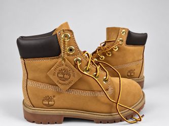 Timberland Premium 6-Inch Waterproof Boots – Kids Size 4Y – Like New