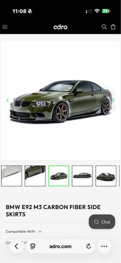 BMW E92 M3 Coupe GENUINE ADRO LIP KIT FRONT LIP SIDE SKIRTS REAR DIFFUSED