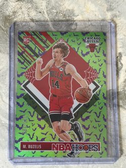 Panini 2024-25 Haunted Hoops Tribute Holo Bats Matas Buzelis Rookie /399