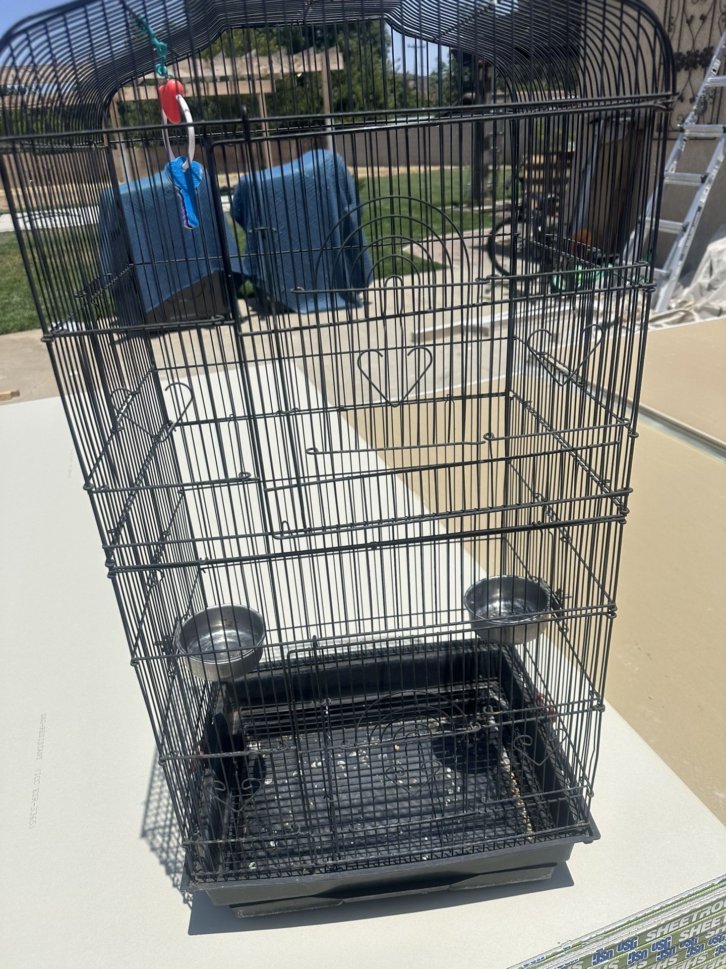 large bird cage