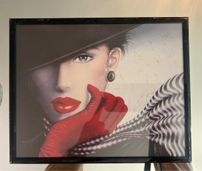 Vintage 1980’s Ferraro Art Deco Style Print