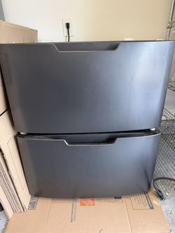 GE- Washer/Dryer Laundry Pedestal with Storage Drawer