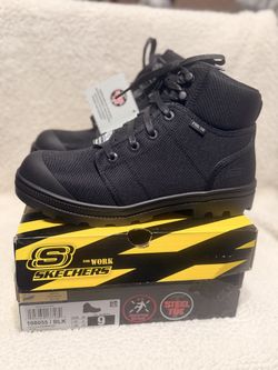 Sketchers boots for work