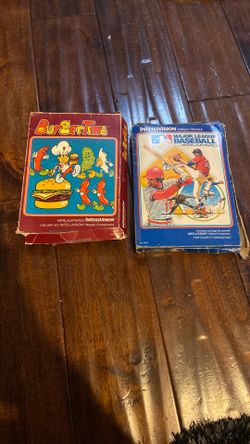 Lot Of Two Intellivison Games