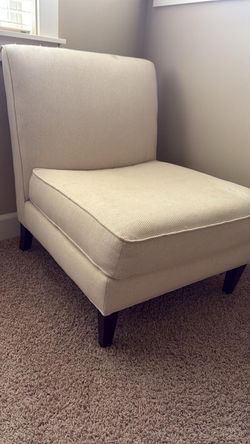 Pottery Barn Armless accent sofa chairs