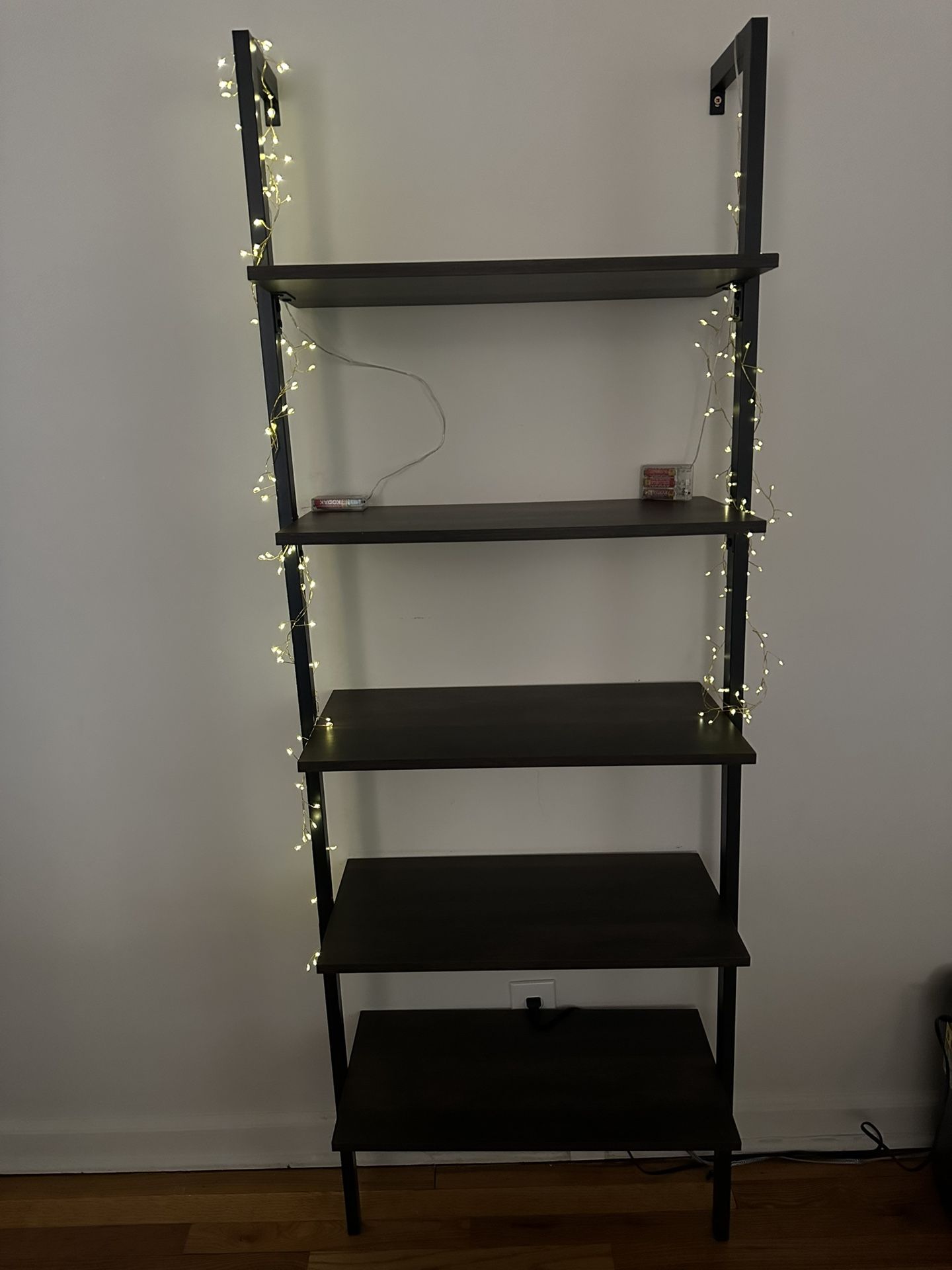 Ladder shelf