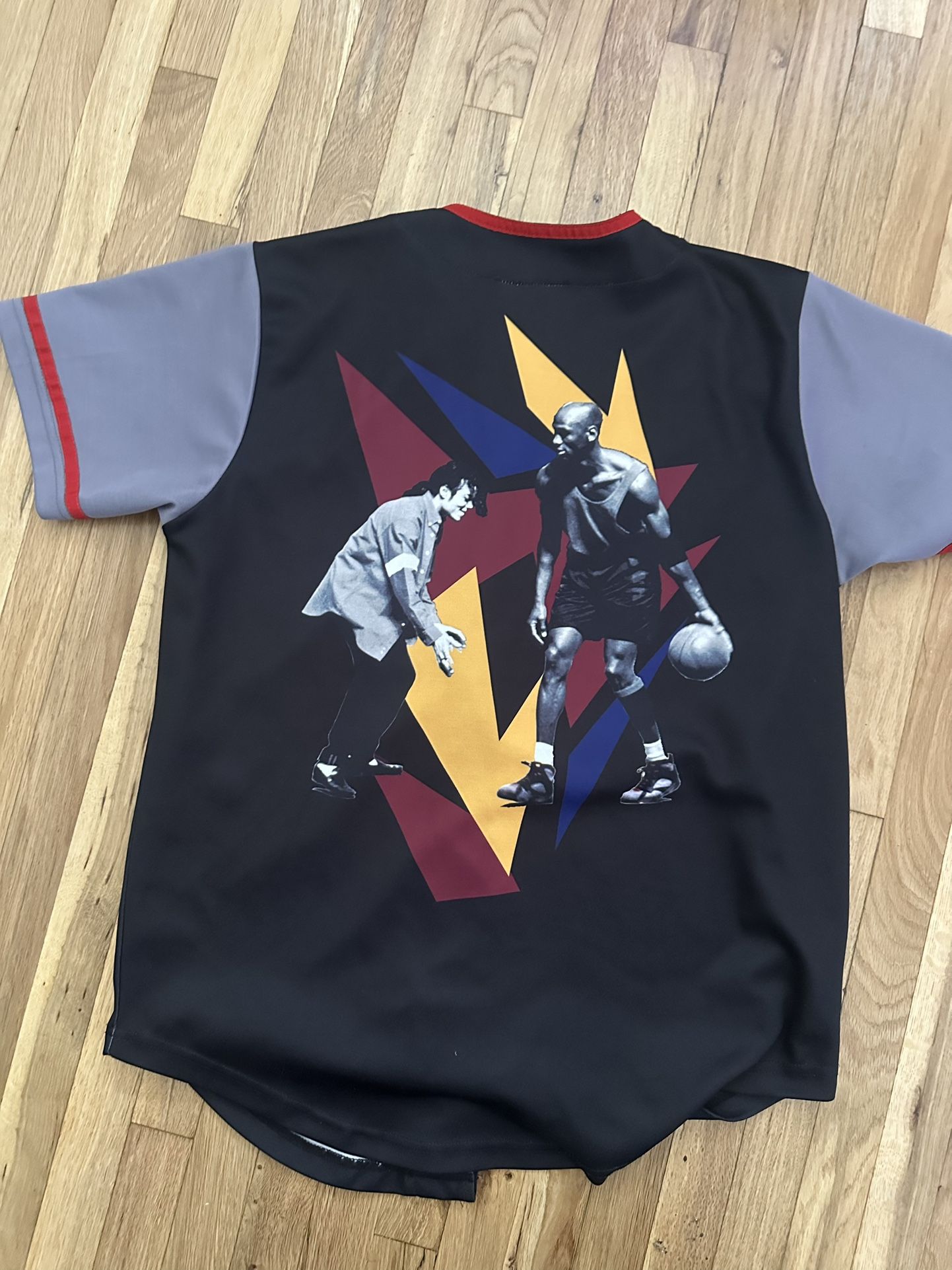 Michael Jackson Michael Jordan Baseball Jersey