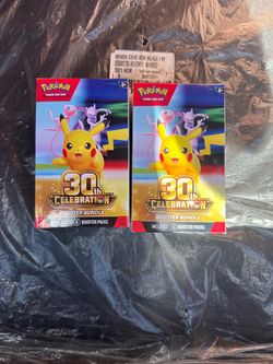 Pokémon 30th Celebration Booster Bundle - ME: 30th Celebration (30C)