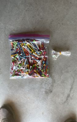 Golf Tees And Ball Markers