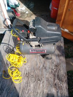 Speedway air compressor 20 gal.