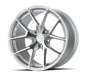 18x8.5 AodHan AFF7 Gloss Silver Machined Face (SPF®) Wheels