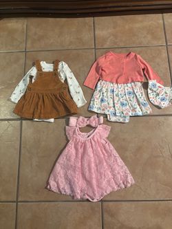 Baby Girl Dressy Outfit Bundle