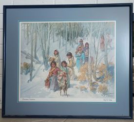 Framed poster by artist Vladan Stiha