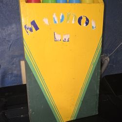 Antique Crayola Bank 