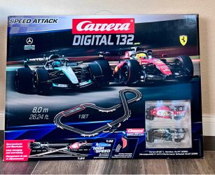 Carrera 30051 Digital 132 Speed Attack Wireless 2.0 Set BNIB