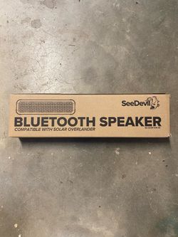 Bluetooth speaker