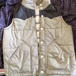 True Religion Puffy Vest Size S 