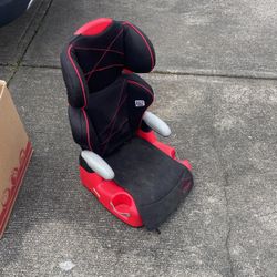 Evenflow Booster Seat For Car Red And Black
