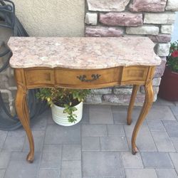 Vintage Marble top Table