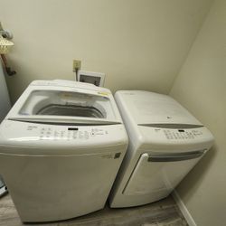 LG Washer And Dryer 