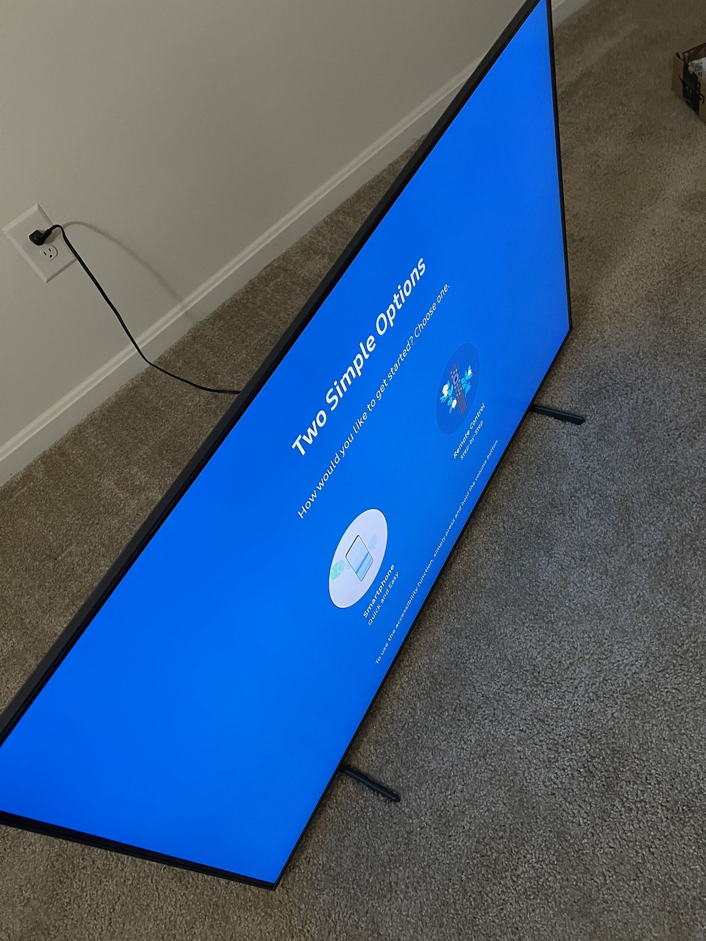 2022 SAMSUNG 4K 50” QLED SMART TV (QN50Q60BAFXZA) for Sale in Bel Air