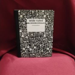 Wide Ruled Composition Books