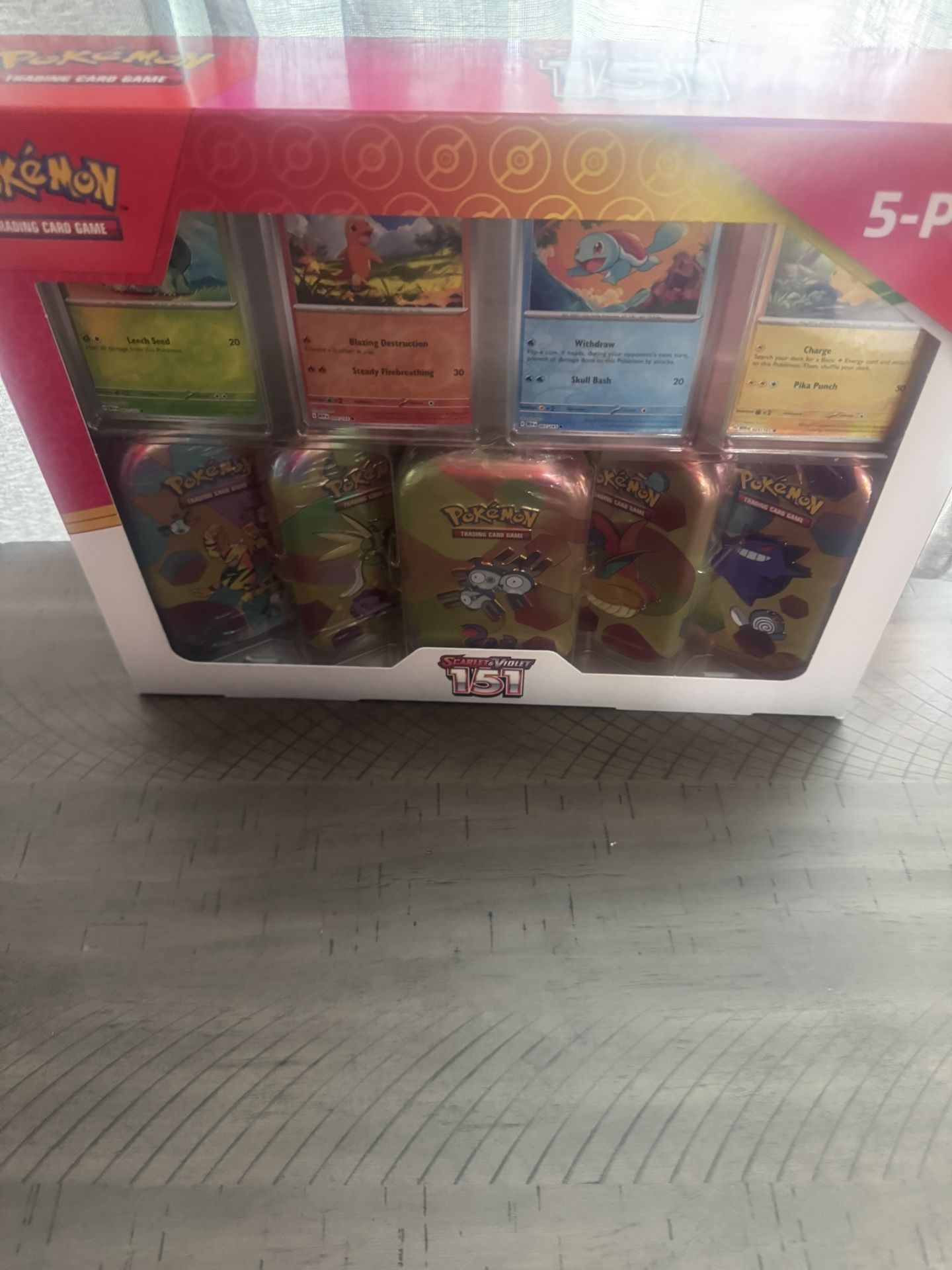 Pokemon 151 Tins