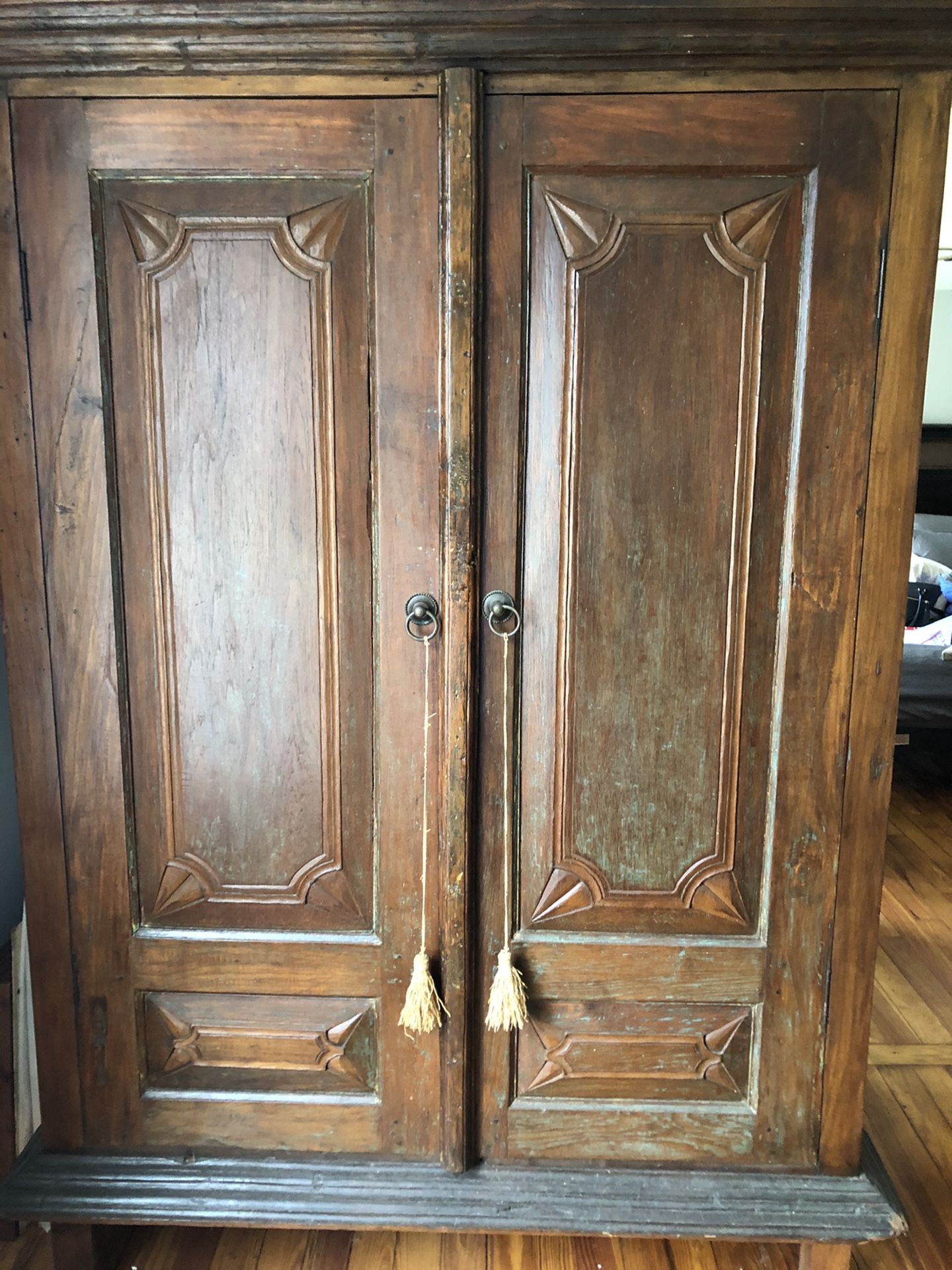 TEAK ARMOIRE
