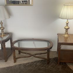 Four piece table set